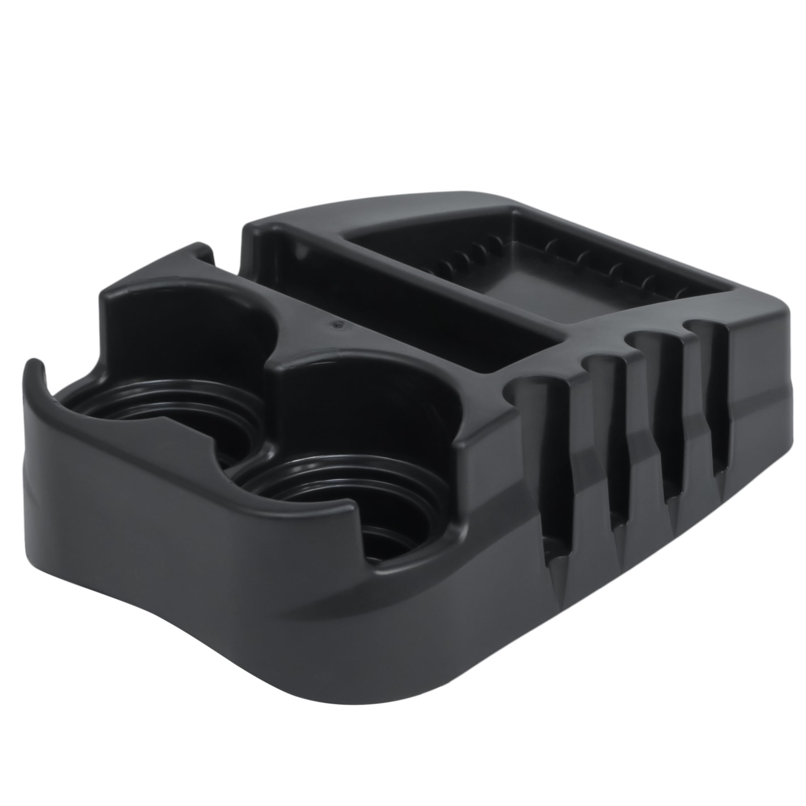 Universal Floor Center Console Organizer with Dual Cup Holders