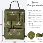 Vanlutone Tactical Seat Back Organizer