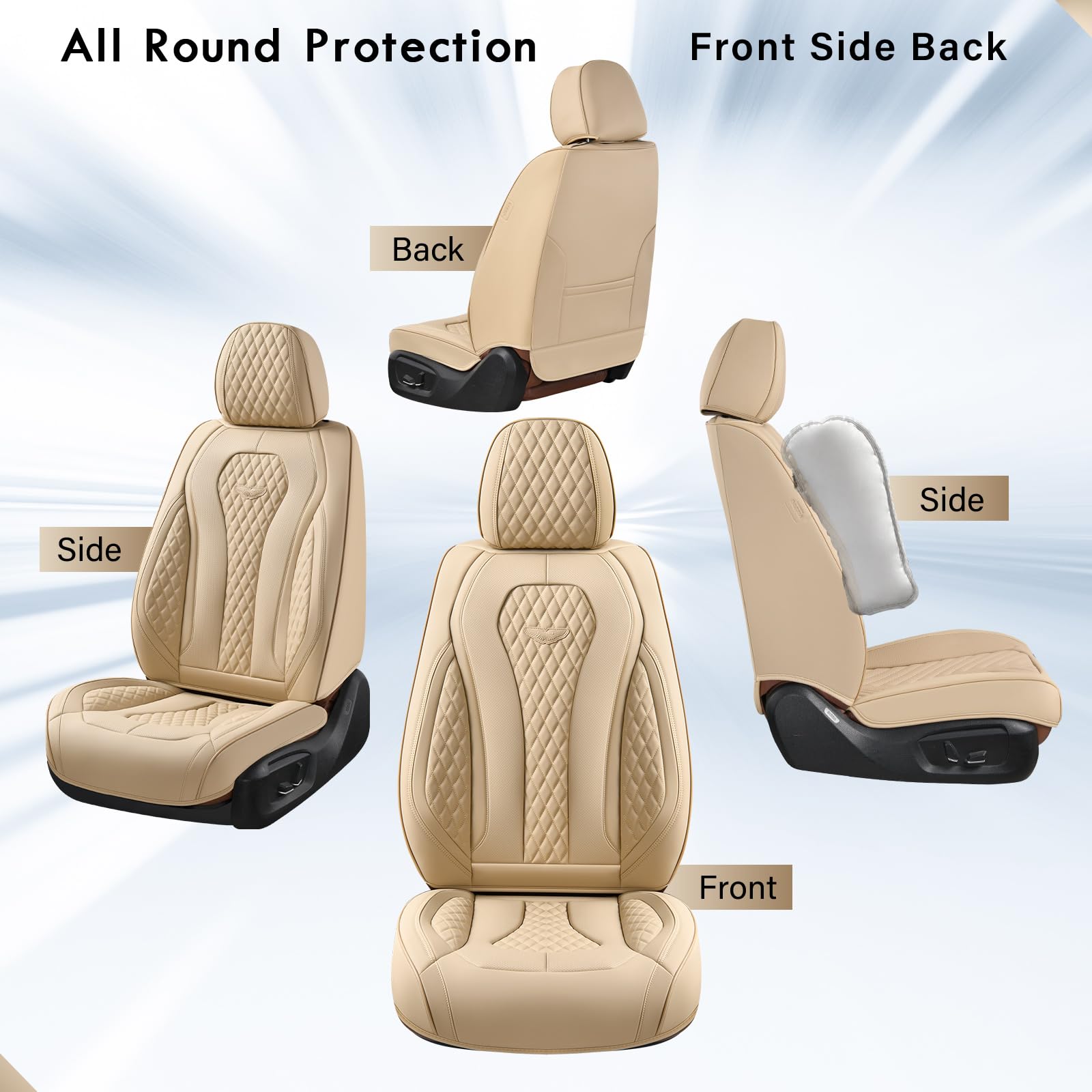 Coverado Universal Leather Seat Covers