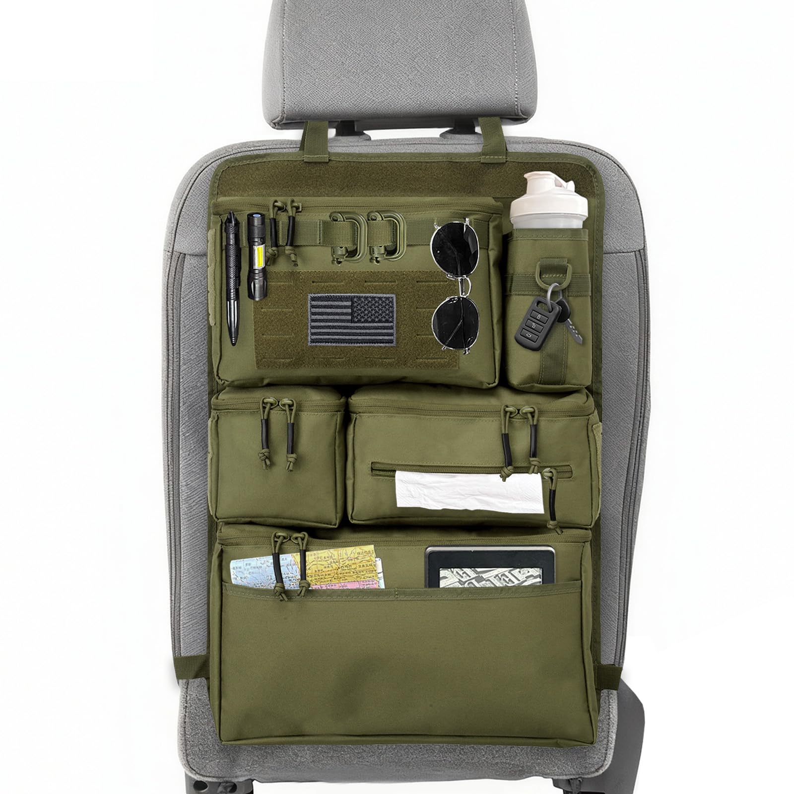 Vanlutone Tactical Seat Back Organizer