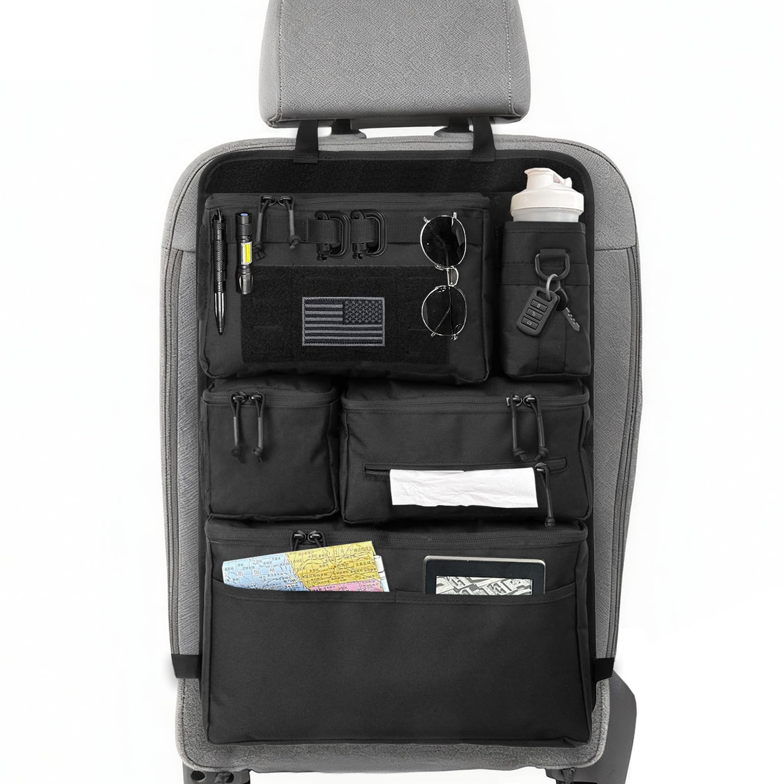 Vanlutone Tactical Seat Back Organizer