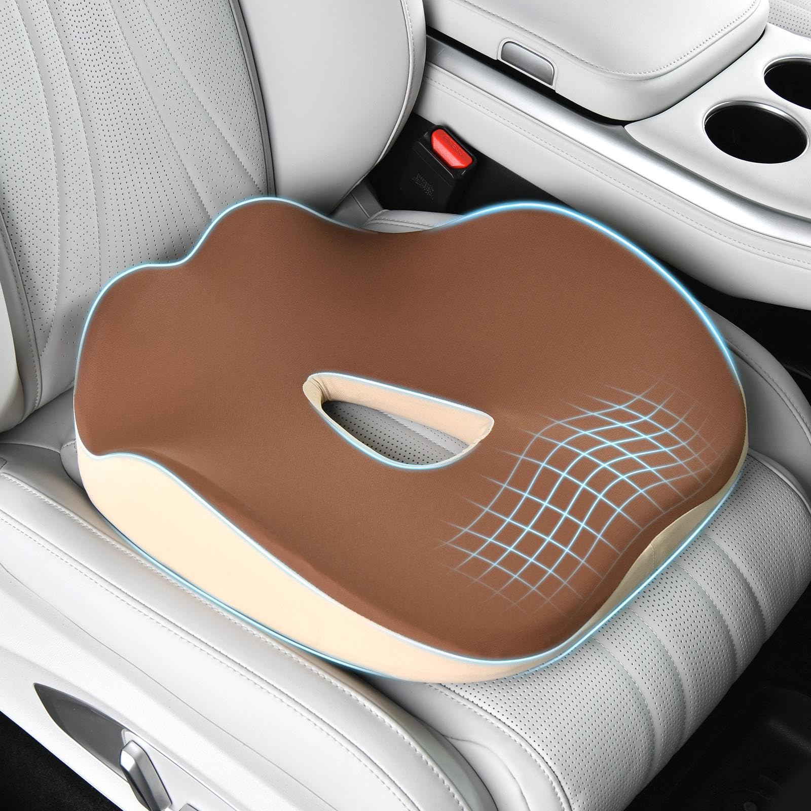 Coverado Seat Cushion with Lumbar Support