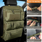 Vanlutone Tactical Seat Back Organizer